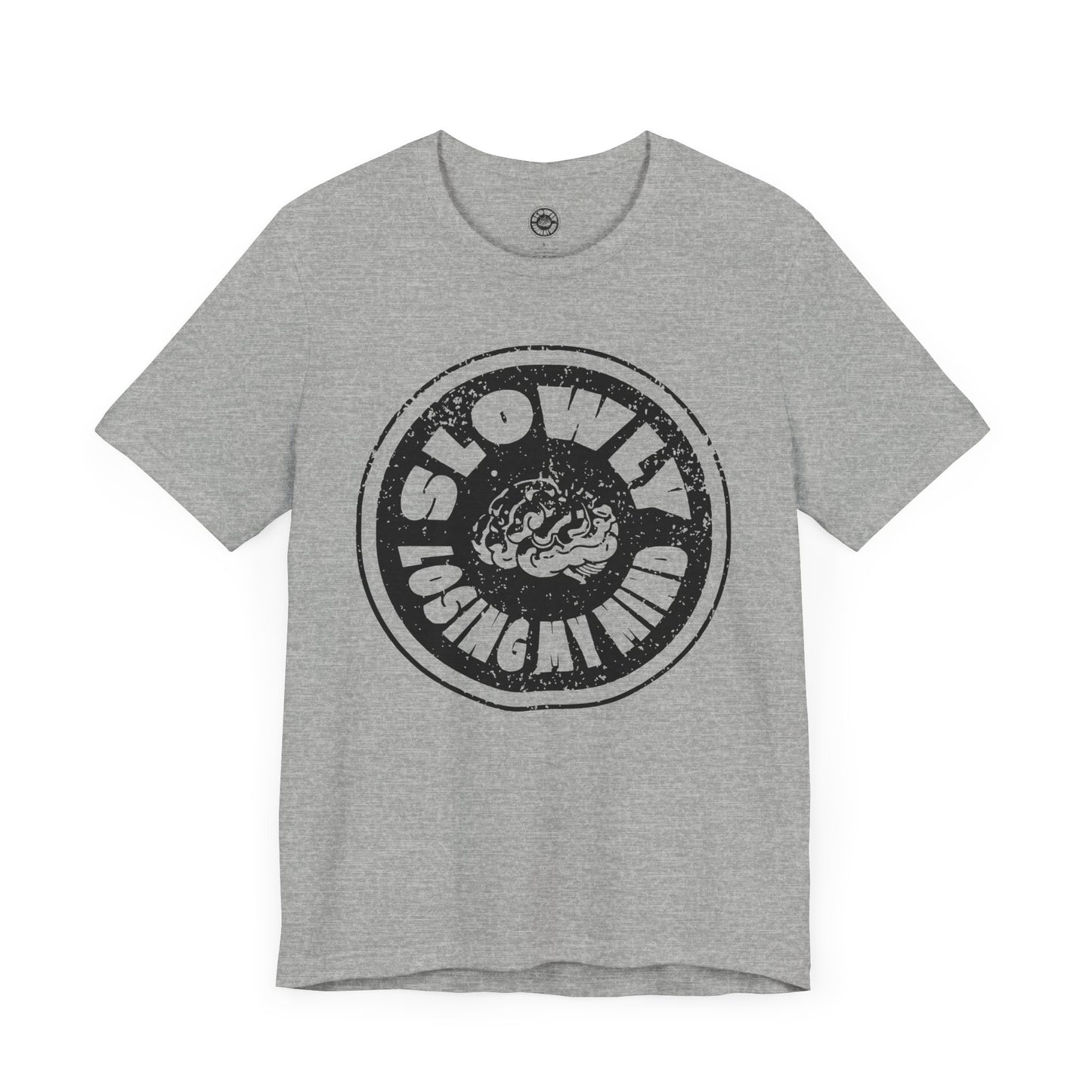 Unisex Graphic Tee - Slowly Losing My Mind, Funny T-Shirt, Casual Wear, Gift for Friends, Creative Apparel, Daily Comfort