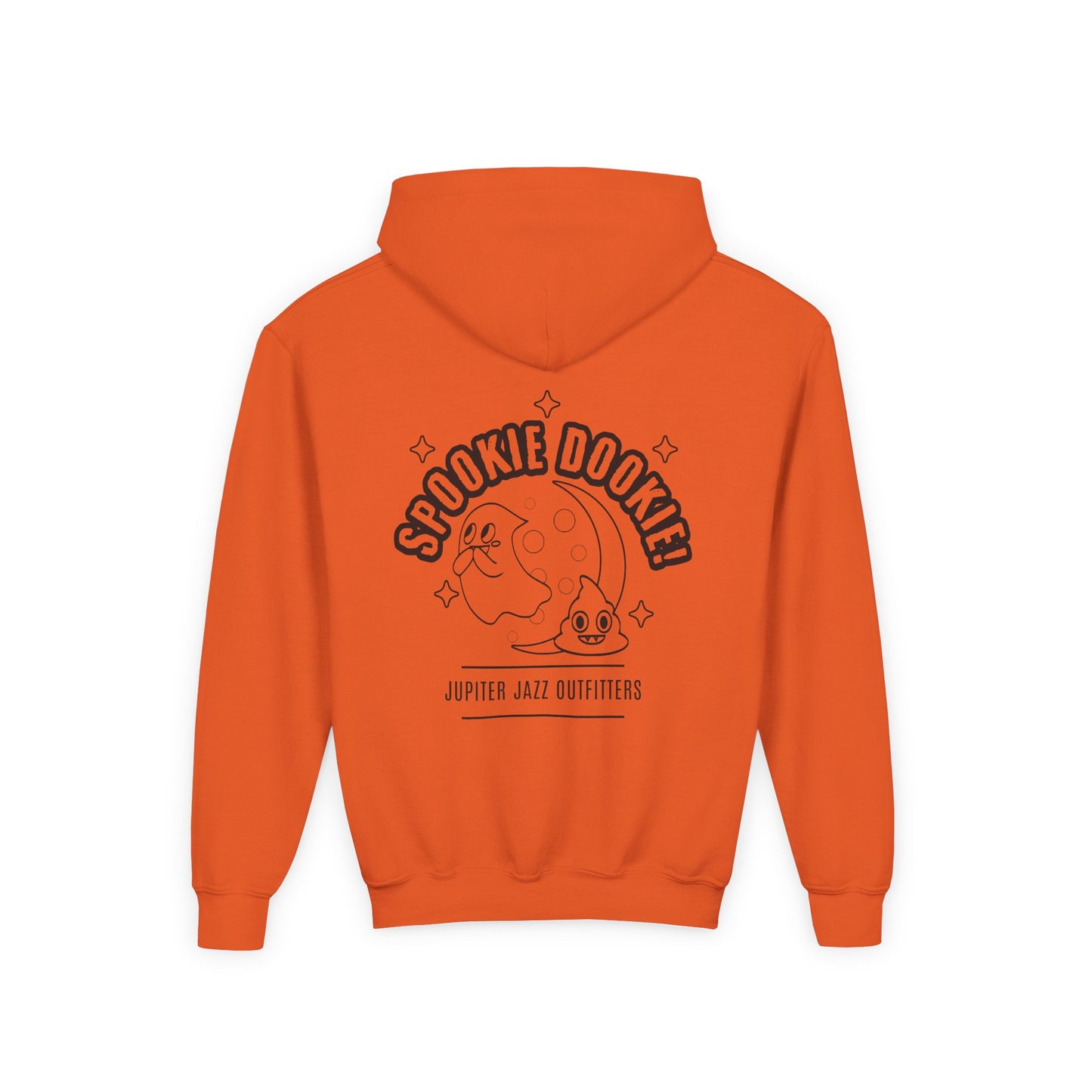 Funny Youth Hoodie, Spookie Dookie Sweatshirt, Cute Kids Apparel, Gift for Halloween, Youth Graphic Hoodie, Fun Layering Piece