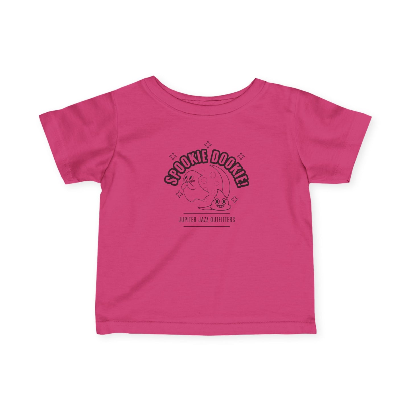 Funny Infant Tee for Toddlers, Cute Baby Shirt, Spookie Dookie Baby Clothes, Halloween Tee, Gift for New Parents