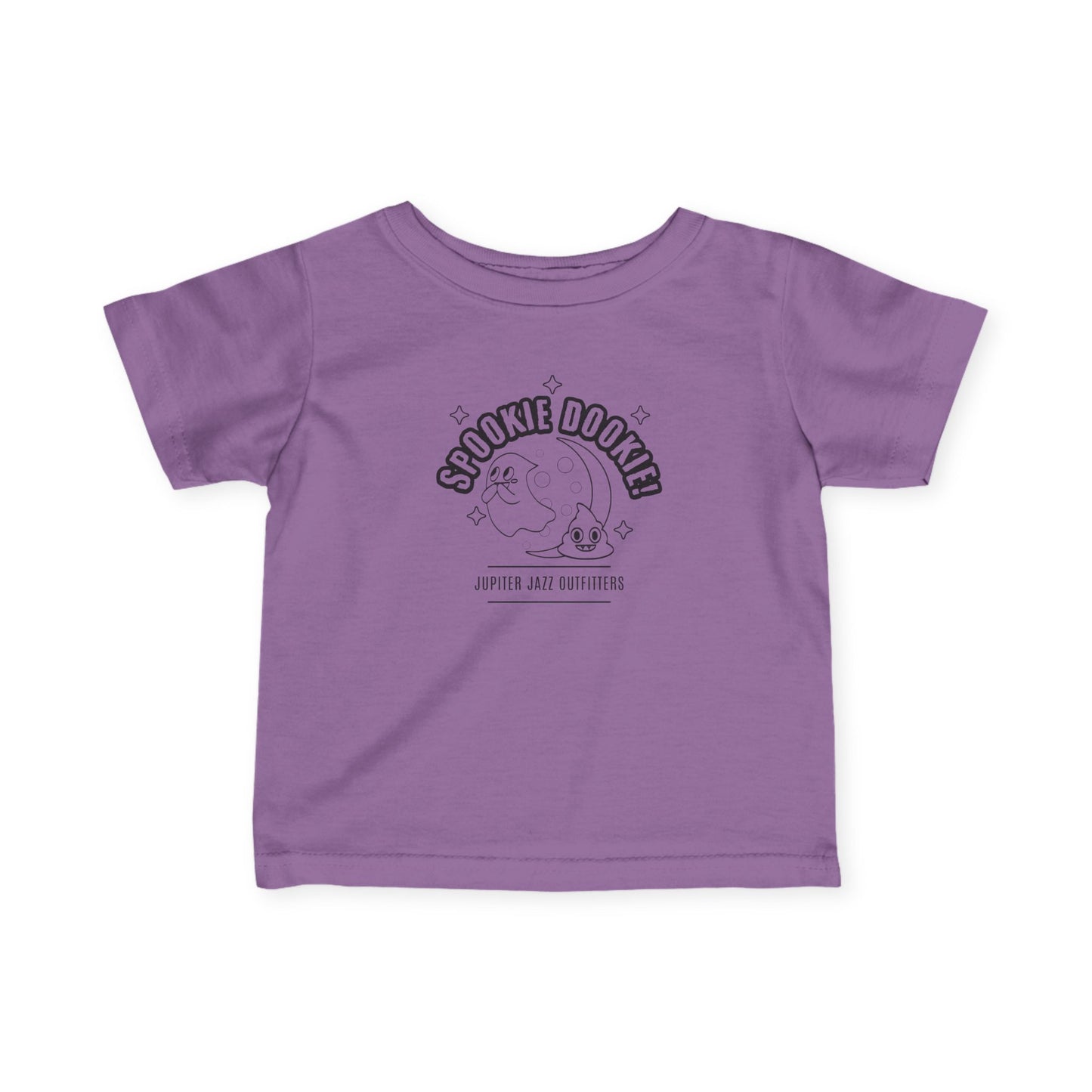 Funny Infant Tee for Toddlers, Cute Baby Shirt, Spookie Dookie Baby Clothes, Halloween Tee, Gift for New Parents