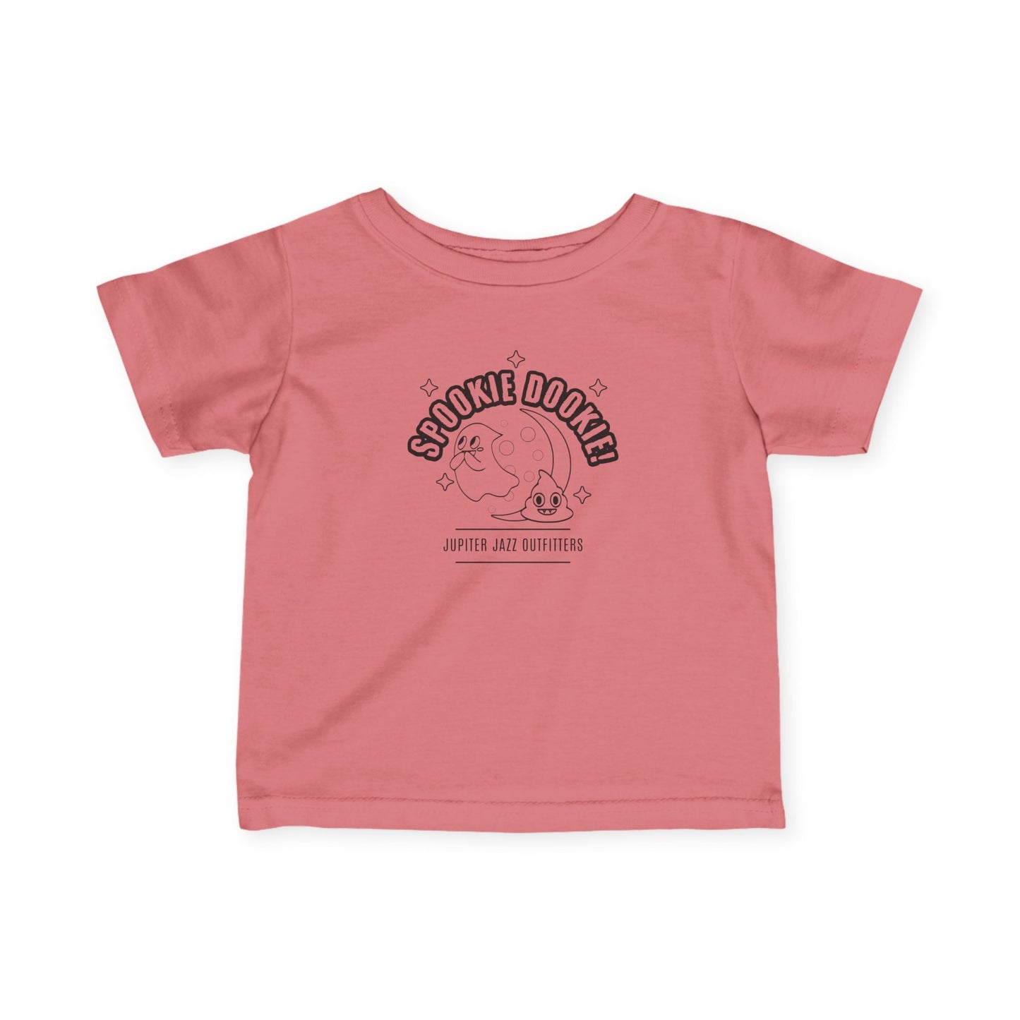 Funny Infant Tee for Toddlers, Cute Baby Shirt, Spookie Dookie Baby Clothes, Halloween Tee, Gift for New Parents