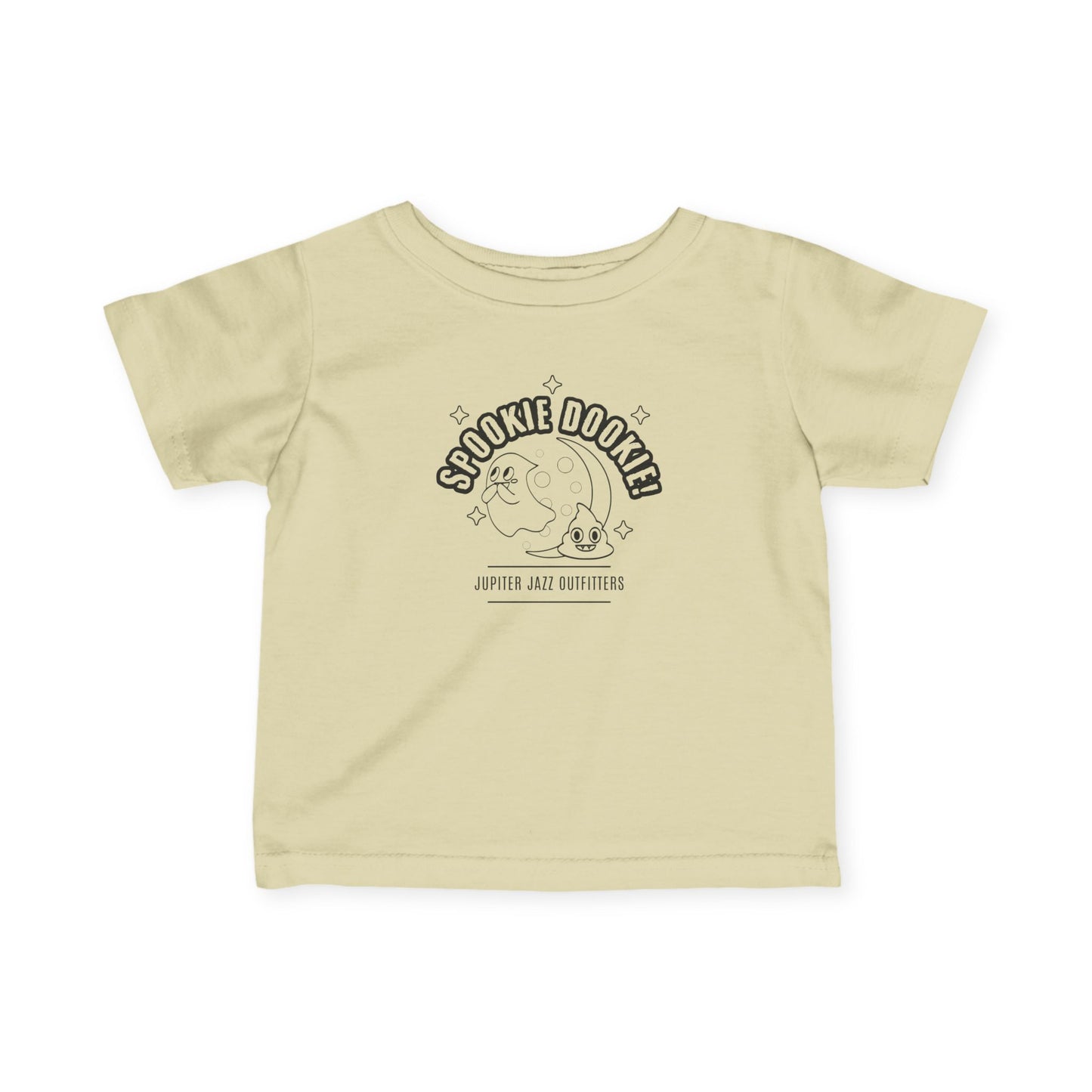 Funny Infant Tee for Toddlers, Cute Baby Shirt, Spookie Dookie Baby Clothes, Halloween Tee, Gift for New Parents