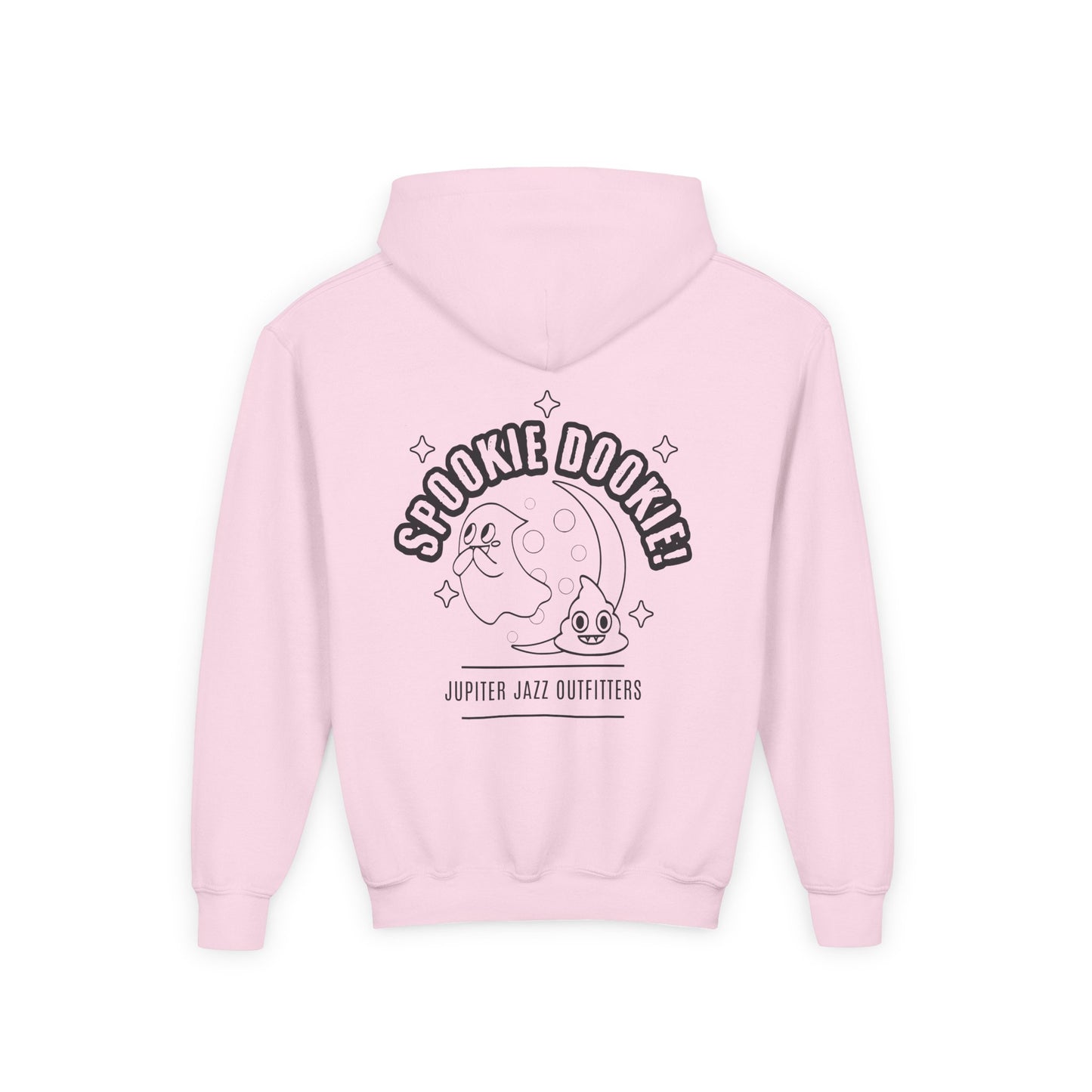 Funny Youth Hoodie, Spookie Dookie Sweatshirt, Cute Kids Apparel, Gift for Halloween, Youth Graphic Hoodie, Fun Layering Piece