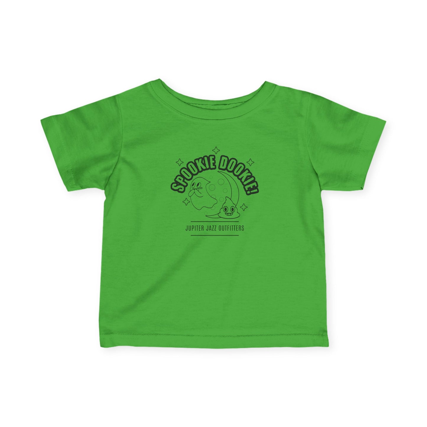Funny Infant Tee for Toddlers, Cute Baby Shirt, Spookie Dookie Baby Clothes, Halloween Tee, Gift for New Parents