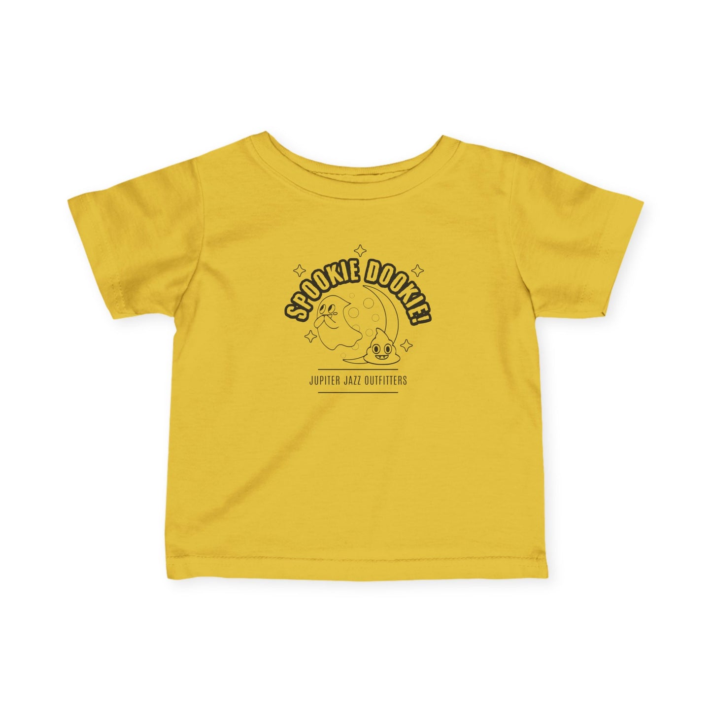 Funny Infant Tee for Toddlers, Cute Baby Shirt, Spookie Dookie Baby Clothes, Halloween Tee, Gift for New Parents