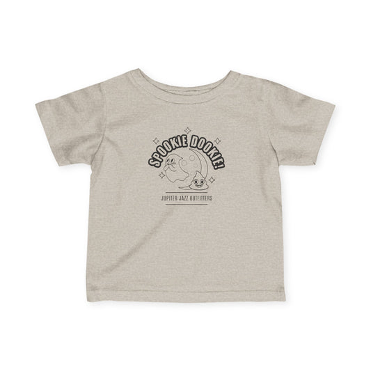 Funny Infant Tee for Toddlers, Cute Baby Shirt, Spookie Dookie Baby Clothes, Halloween Tee, Gift for New Parents