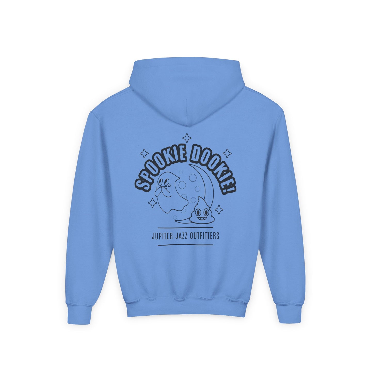 Funny Youth Hoodie, Spookie Dookie Sweatshirt, Cute Kids Apparel, Gift for Halloween, Youth Graphic Hoodie, Fun Layering Piece